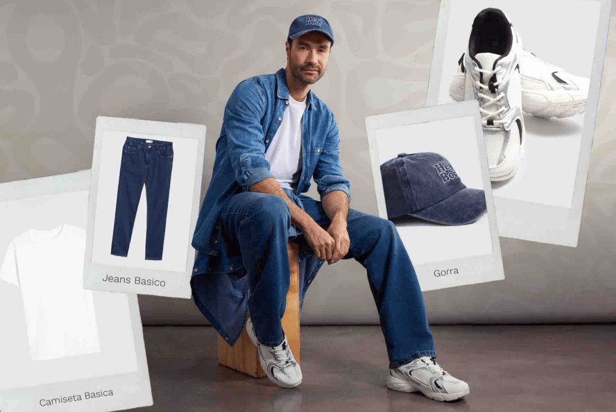 vestimenta en tendencia para hombre
